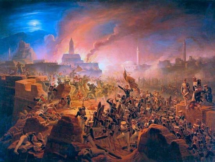 20-21 июня 1829 года. Оборона крепости Баязета.
